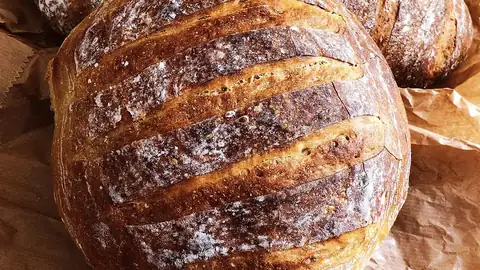 Crusty country loaf